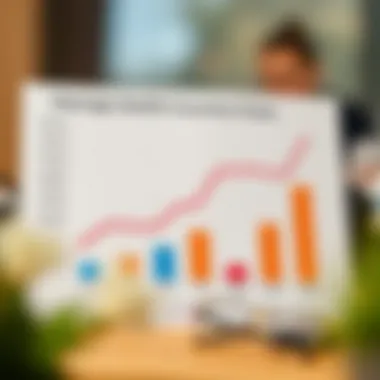 Graph showing average costs related to health insurance