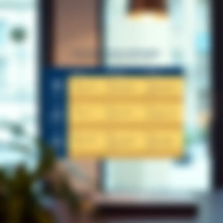 Chart displaying various contexts for collecting payments via PayPal