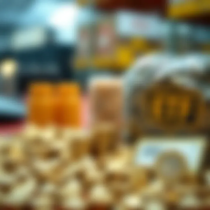 Illustration of commodities linked to materials index ETFs