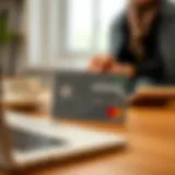 Chime credit card with digital wallet interface