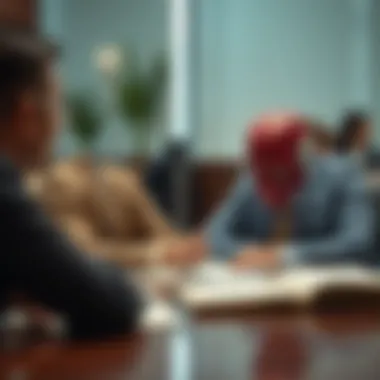 Conflict resolution methods in financial discussions