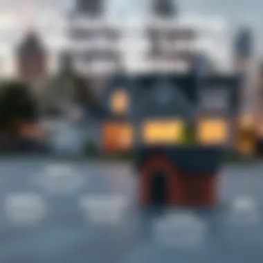 Infographic illustrating factors influencing mortgage rates