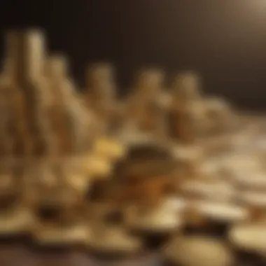 Investment Strategies in Gold Market Visual representation of gold investment strategies