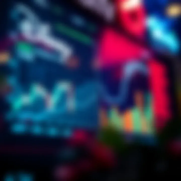 Chart comparing Disney's stock performance against market indices