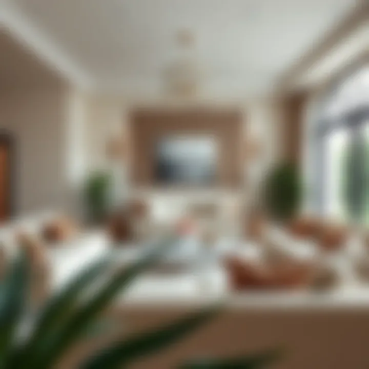 An elegant living room showcasing a freshly appraised home.