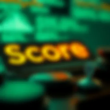 Credit Scores and Loans Representation Graphic representation of credit scores and loans