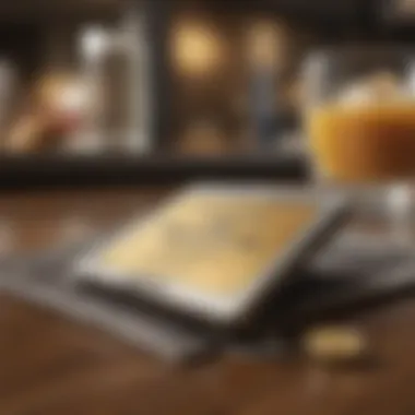 Illustration of 75000 bonus points concept with luxurious lifestyle