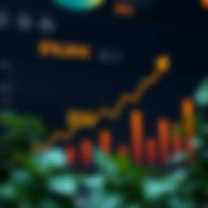 Graph showcasing ESG investment growth trends