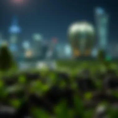 Green finance concept illustrating sustainability