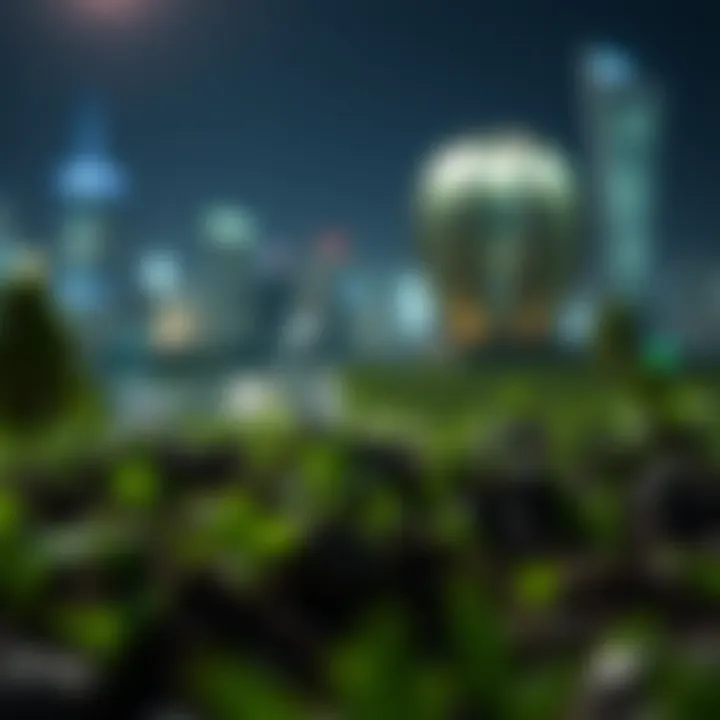 Green finance concept illustrating sustainability