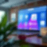 Diverse online fundraising platforms overview