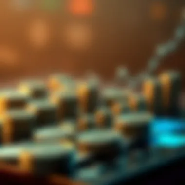 Investment Strategies Utilizing QYLD Dividends Illustration representing investment strategies using QYLD