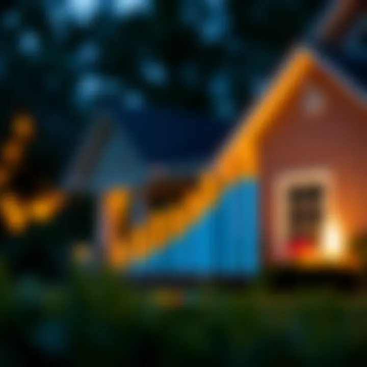 Chart depicting credit score impact