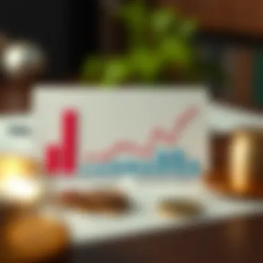 Graph showcasing financial implications of insurance statuses