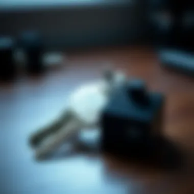House keys symbolizing new ownership