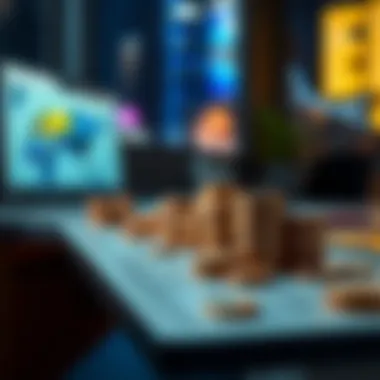 Visual representation of strategic accumulation of points