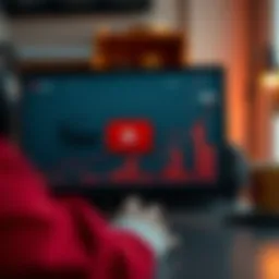 Graph illustrating YouTube revenue streams