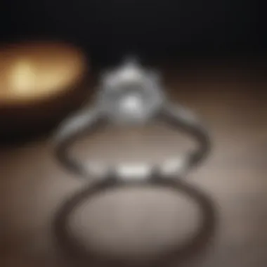 Elegant Engagement Ring Elegant engagement ring featuring a stunning diamond