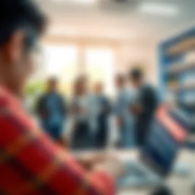 Diverse lenders showcasing various loan options