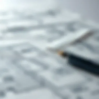 Blueprints of a new home