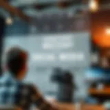 Intricate infographic showcasing tailored content strategies for social media.