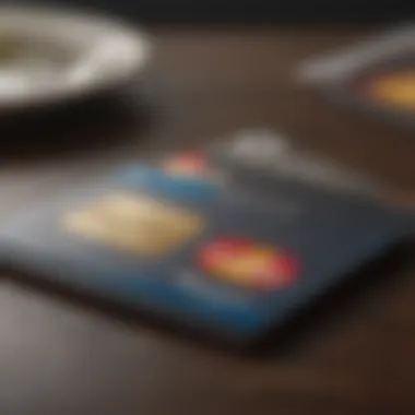 Illustration showcasing personal use of credit card rewards