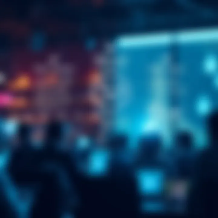 Artistic illustration depicting the nuances of platform-specific content.