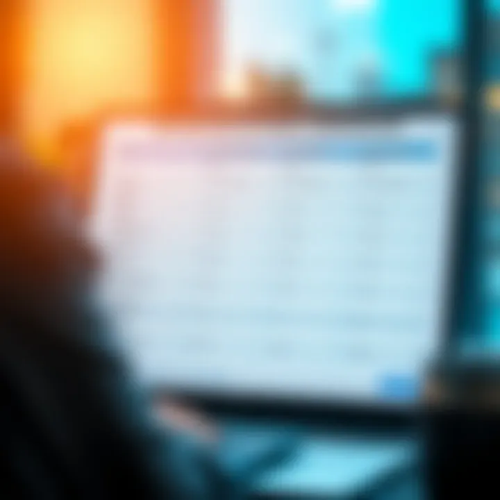 Comparison chart of refinancing options