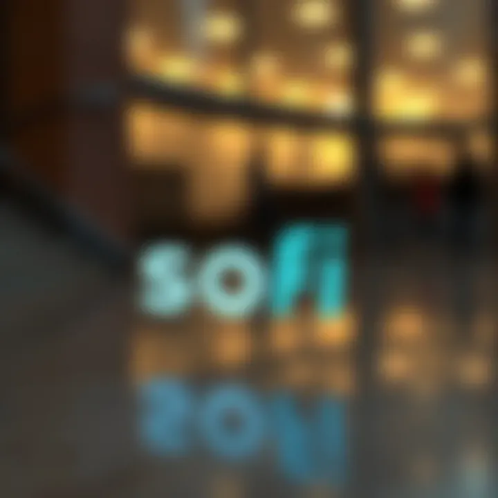 SoFi branding and logo