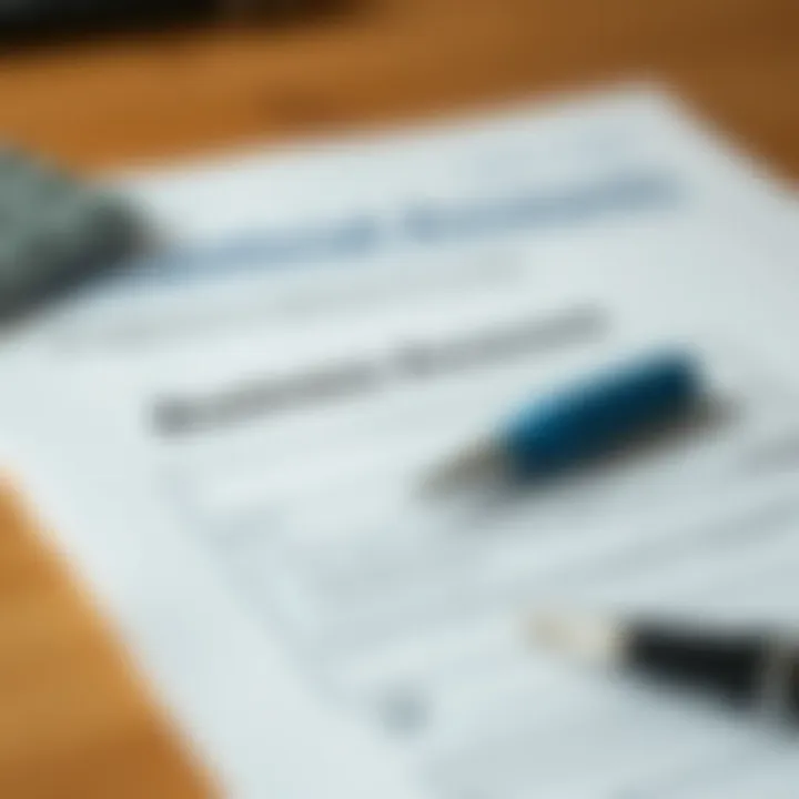 Documents required for a business account