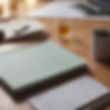 Establishing Clear Financial Objectives Financial goal setting with a notepad