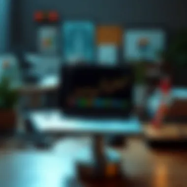 A diverse array of digital tools for productivity