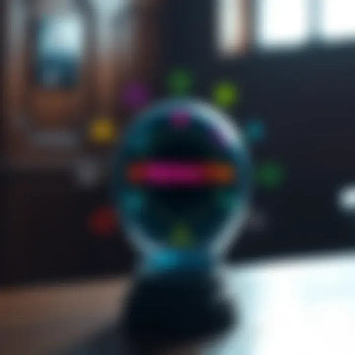 Visualizing Personal Strengths A visual representation of personal strengths with vibrant colors and symbols