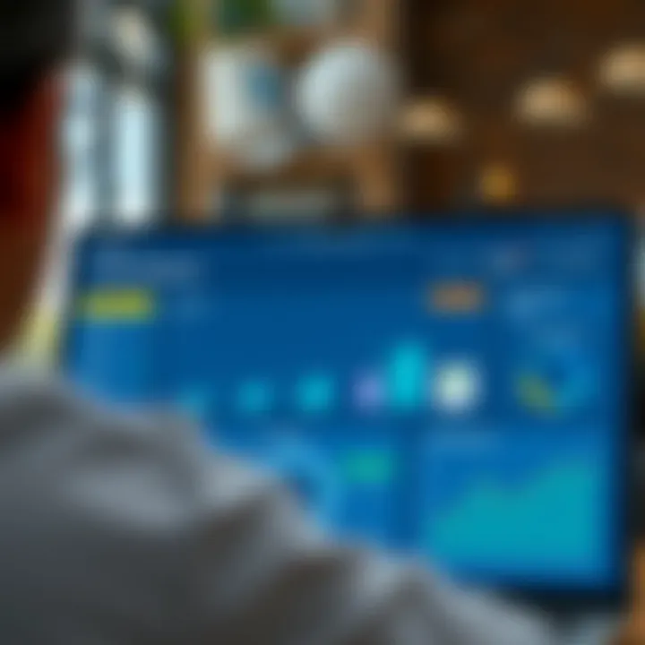 TaxAct Dashboard Overview TaxAct software dashboard displaying key features and functionalities