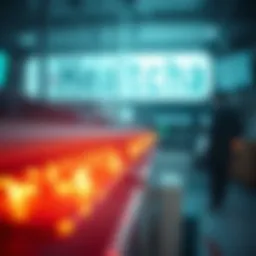 Blockchain technology concept in healthcare