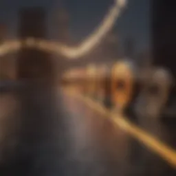 Visual representation of a line of credit concept