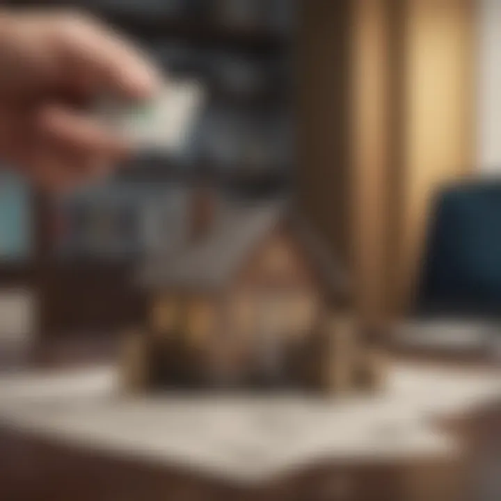 Economic Impact of Large Mortgages Chart showing economic impact of large mortgages