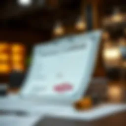 Visual representation of insurance certificate concepts