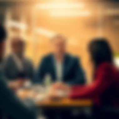 Illustration of key stakeholders in buyout scenarios