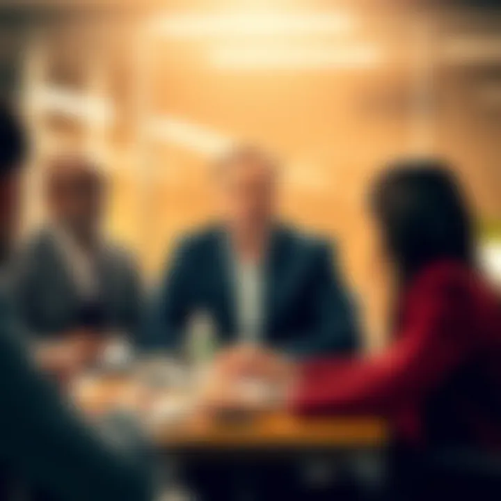 Illustration of key stakeholders in buyout scenarios