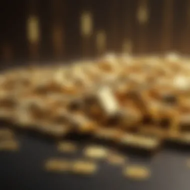 Economic Indicators Affecting Gold Prices An illustration of various economic indicators affecting gold prices.