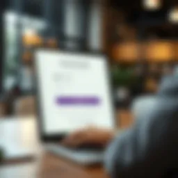 Equifax account creation interface