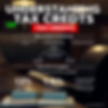 Infographic on tax credits and their benefits