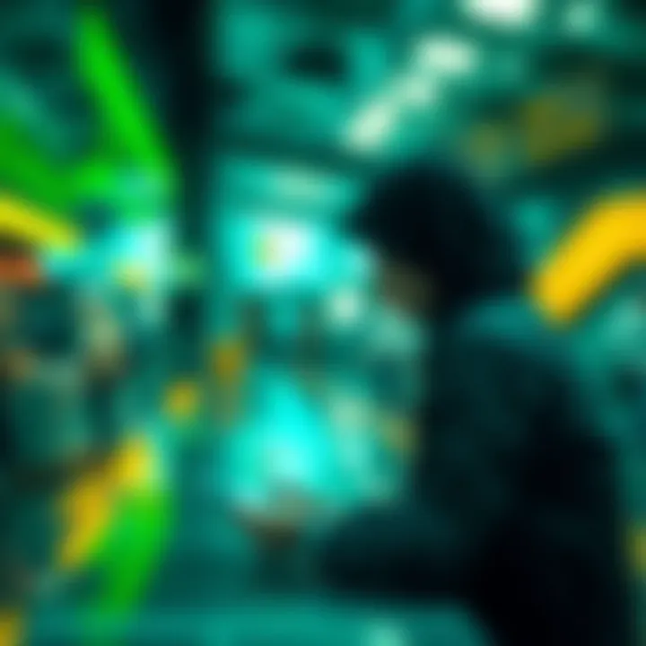 Secure transactions symbolizing financial safety